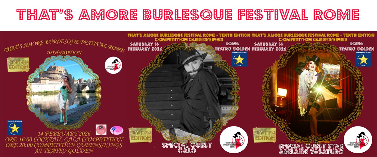 THAT'S AMORE BURLESQUE FESTIVAL